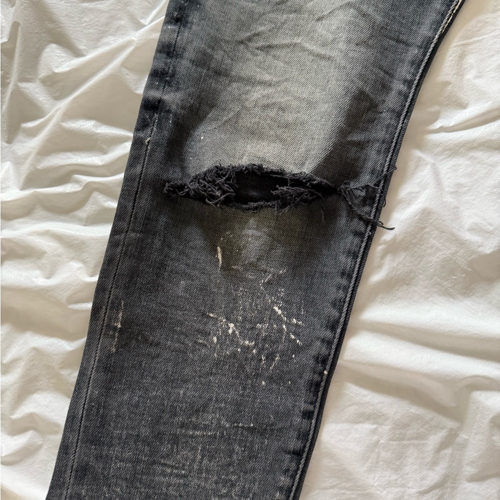 Distressed Purple Brand Jeans - Picture 2 of 10